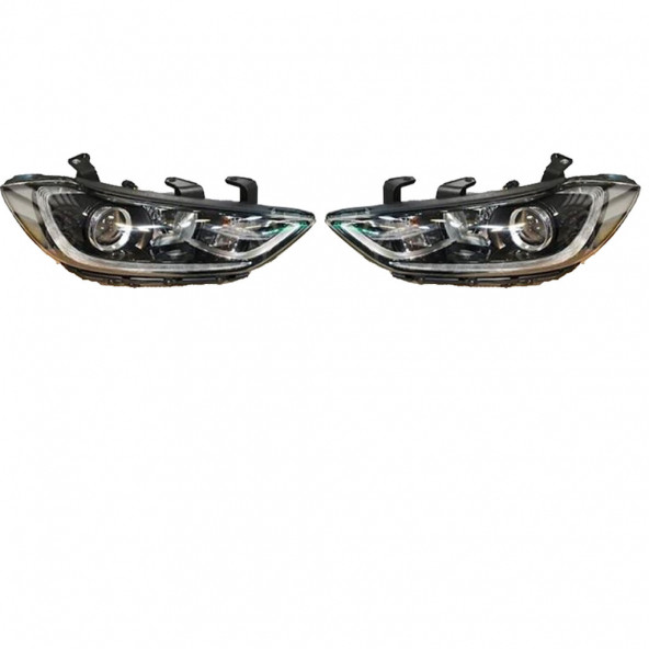 HYUNDAİ ELENTRA 2016--2018 SAĞ VE SOL ELEKTİRİKLİ MOTORLU ÖN FAR - 2