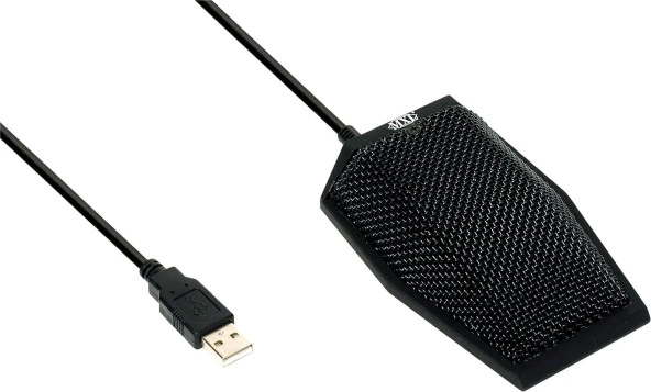 MXL AC-404 USB Sınırlayıcı Kondenser Konferans Mikrofonu - Siyah