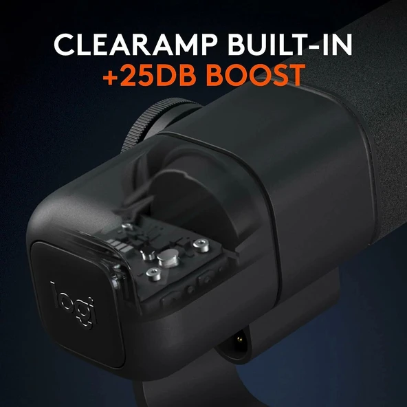 Blue Sona Aktif Dinamik XLR Yayın Mikrofonu - 3