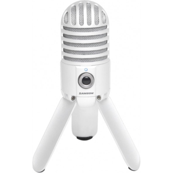 Samson Meteor Mic USB Stüdyo Kondenser Mikrofon (Beyaz)