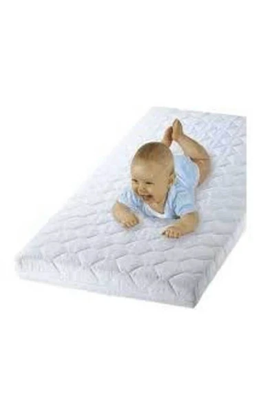 RevuBaby Ortapedik Visco Oyunparkı Yatağı Park Beşik Yatak Oyun Parkı Bebek Beşiği Döşek Alezli 5 Cm 60x120 - 2