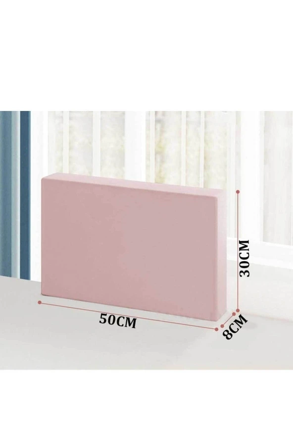 RevuBaby 150 cm Serenty Plus Yatak Bariyeri Bebek Ve Çocuk Korkuluğu Güvenlik Bariyeri Pembe - 4