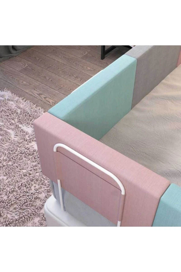 RevuBaby 400 cm Serenty Plus Yatak Bariyeri Bebek Ve Çocuk Korkuluğu Güvenlik Bariyeri Mixed - 5