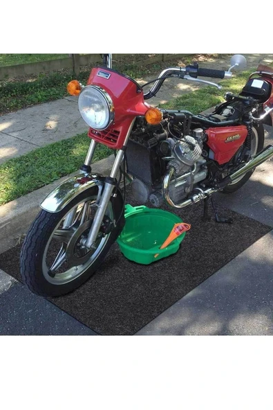 RevuBaby Araç Motor Tamir Paspası Yağ Emici Paspas Garaj Zemin Paspası Tamir Halısı 75x100 Cm