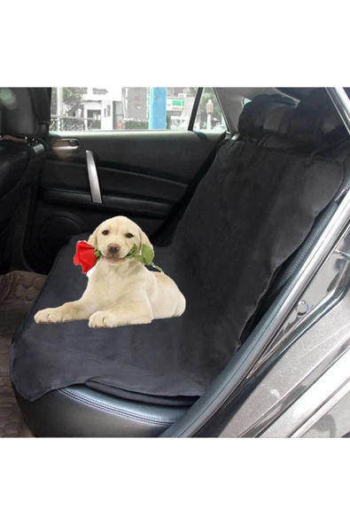 RevuBaby Araba Evcil Hayvan Oto Koltuk Kılıfı Sıvı Geçirmez Kalın 600 Denye Kumaş Köpek Arka Koltuk Koruyucu