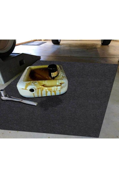 RevuBaby Araç Motor Tamir Paspası Yağ Emici Paspas Garaj Zemin Paspası Tamir Halısı 75x100 Cm - 3