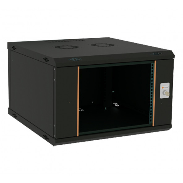 Kastap AWEN 4U 600W x 600D Duvar tipi kabinet (siyah)