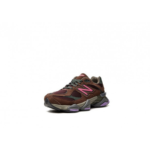 New Balance 9060 Rich Oak Burgundy - 2