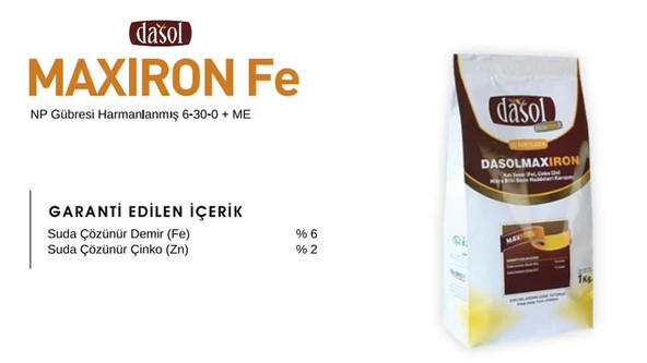 İztar Dasol Maxİron 6.30.0 + ME ( 6 FE + 2 ZN) 1 KG ürün görseli 1