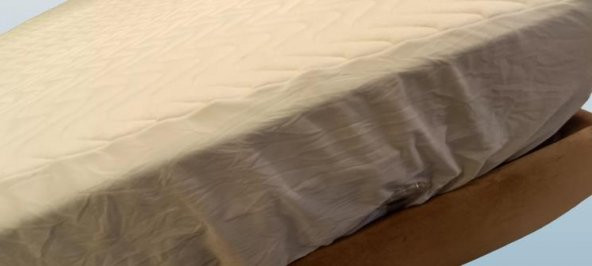 ALEZ Fitted 90175 Model Full Kenar Yatak koruyucu 90x190 Pamuk Beyaz El Yapım - 7