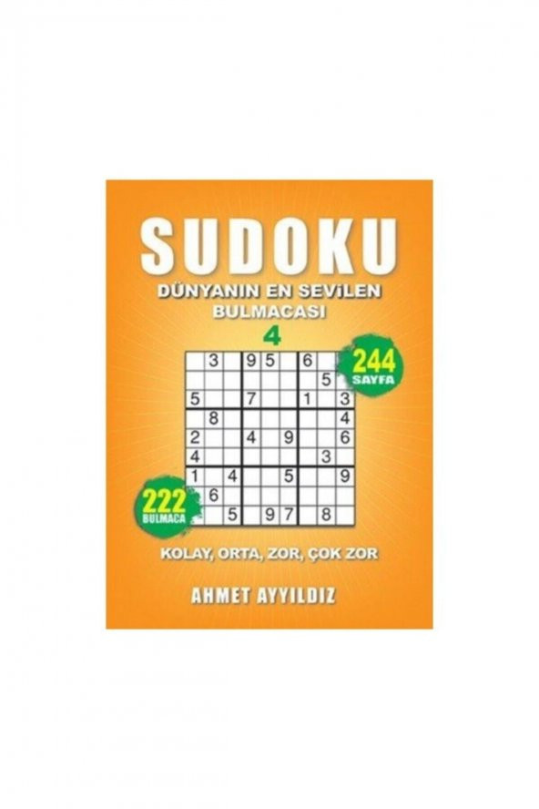 Sudoku Kolay Orta Zor Çok Zor 4