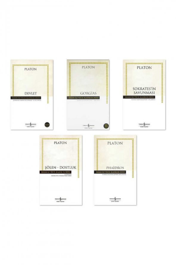 Platon (eflatun) 5 Kitap Set