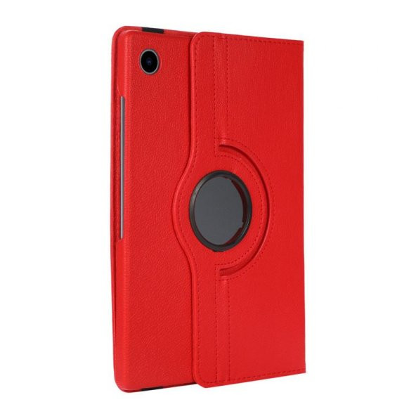 Smody Samsung Galaxy Tab A7 SM-T500 - T505 10.4 Kılıf 360 Dönerli Standlı Kapaklı + Temperli Cam Ekran Koruyucu - 2