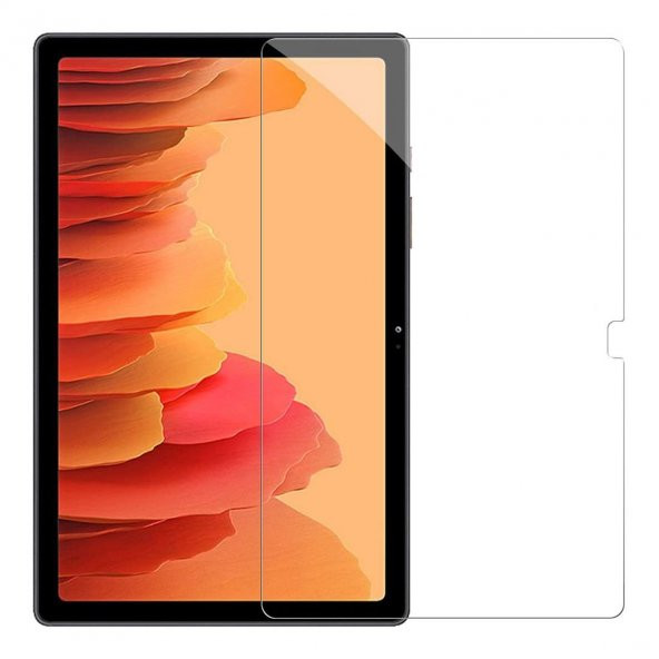 Smody Samsung Galaxy Tab A7 SM-T500 - T505 10.4 360 Dönerli Standlı Kapaklı+ Temperli Cam Ekran Koruyucu + Kalem - Resim 6