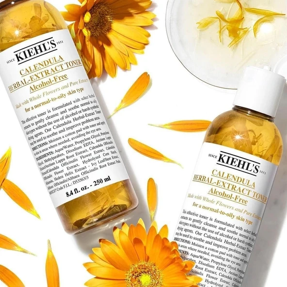 Kiehls Calendula Herbal- Extract 250 ml - Kadife Çiçeği Özlü Tonik - 4