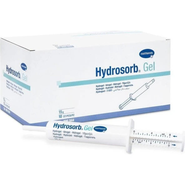 HARTMANN Hydrosorb Gel sterile 15g- Şırıngalı Yara Bakım Jeli