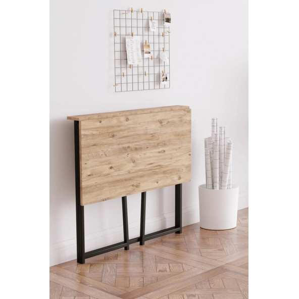 Fahrettin Küçük Work Katlanabilir Pratik Çalışma Masası Bilgisayar Masası Çizim Masası Work001 - 3