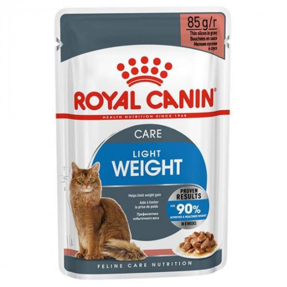 Royal Canin Care Light Weight Diyet Yaş Kedi Maması 85gr 12 Adet