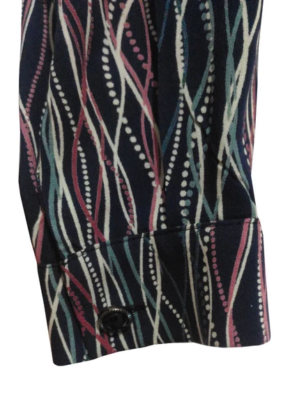 KEHİLA Lerzan Siyah Büyük Beden Gömlek - 4