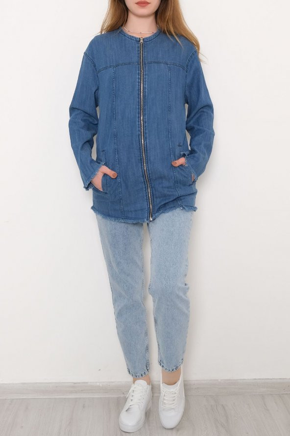 Gabardin Ceket Mavi - 1605.1367. - 2