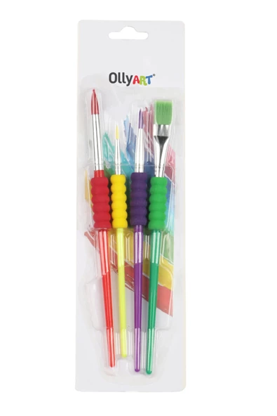 Ollyart Sulu Boya Fırça Seti 4 lü