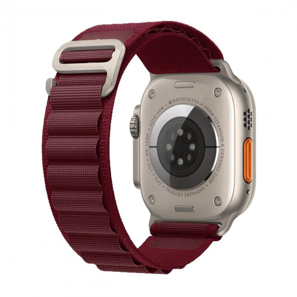 E2M APPLE WATCH 42-44-45-49MM KRD-26 ALPINE BORDO