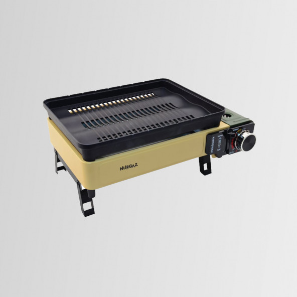 Nurgaz NG 500 Portatif Gazlı Barbekü Ve Pişirme Seti - Kamp Ocak - 4
