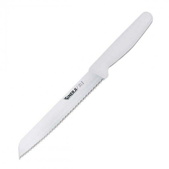 Sinerji Silver Serisi Küçük Dişli Ekmek Bıçağı 10146 Beyaz