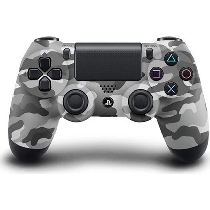 PS4 Dualshock 4 V2 Gamepad Gri Kamuflaj (PS4 Ve Pc Uyumlu)