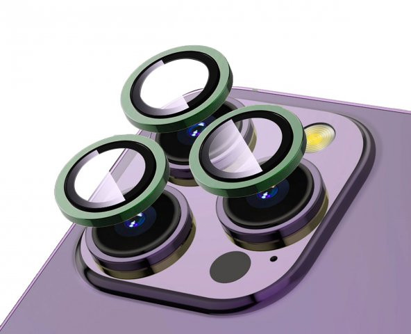 Apple iPhone 12 Pro Max Premium Safir Kamera Lens Koruyucu CL-12 - 5