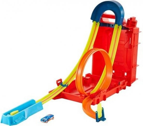 Hot Wheels Track Builder Unlimited Benzin Bidonu Akrobasi Seti - HDX78 - 3