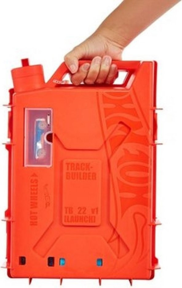 Hot Wheels Track Builder Unlimited Benzin Bidonu Akrobasi Seti - HDX78 - 5