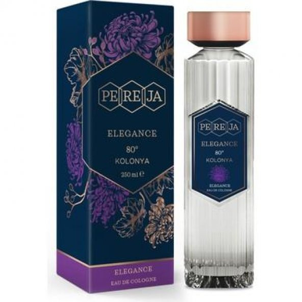 Pereja Elegance Cam Şişe Kolonya 250 ml