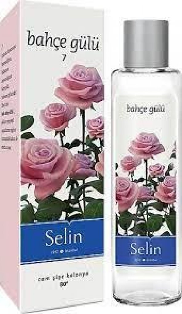 SELİN PARF.BAHCE GÜLÜ  180 ML CAM ŞİŞE KOLONYA