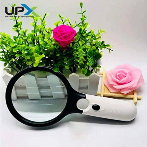 Upx 6902 Optik Lens El Büyüteç Lens Çapı 75mm 5 Diopter - 5