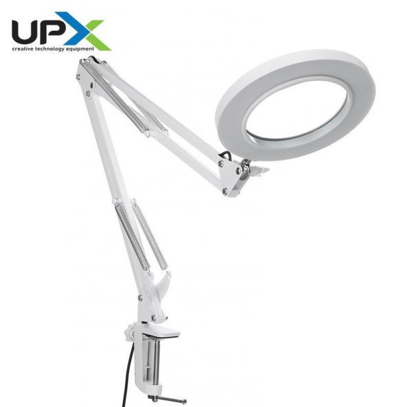 Upx Büyüteç 803L 5x 12w Led Aydınlatma 107 mm Cam Lens 5 Diopter Adaptör Dahil Değildir - 2