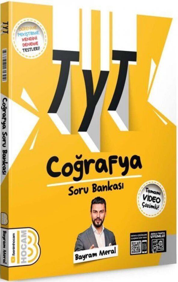 2024 TYT Coğrafya Soru Bankası Benim Hocam