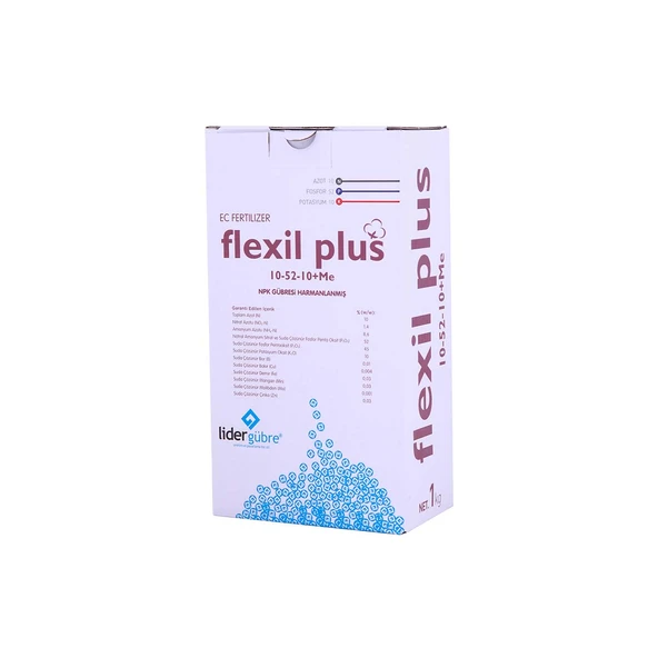 Yüksek Fosforlu FLEXİL PLUS 10-52-10+ME 1 KG ürün görseli 1
