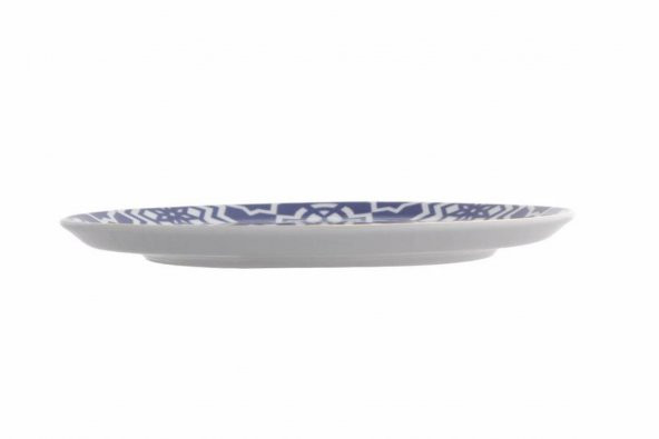 Porland Morocco Desen7 Mor Düz Tabak 24 cm 04A+P021469 - 3