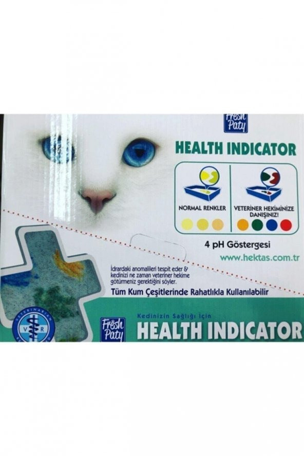Hektaş Health Indıcator Kedi Sağlık Kontrol Kiti Kolay Kullanım - 2
