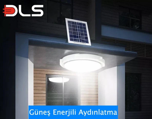 100W Güneş Enerjili Solar Bahçe Çevre  Lambası DLS - 3