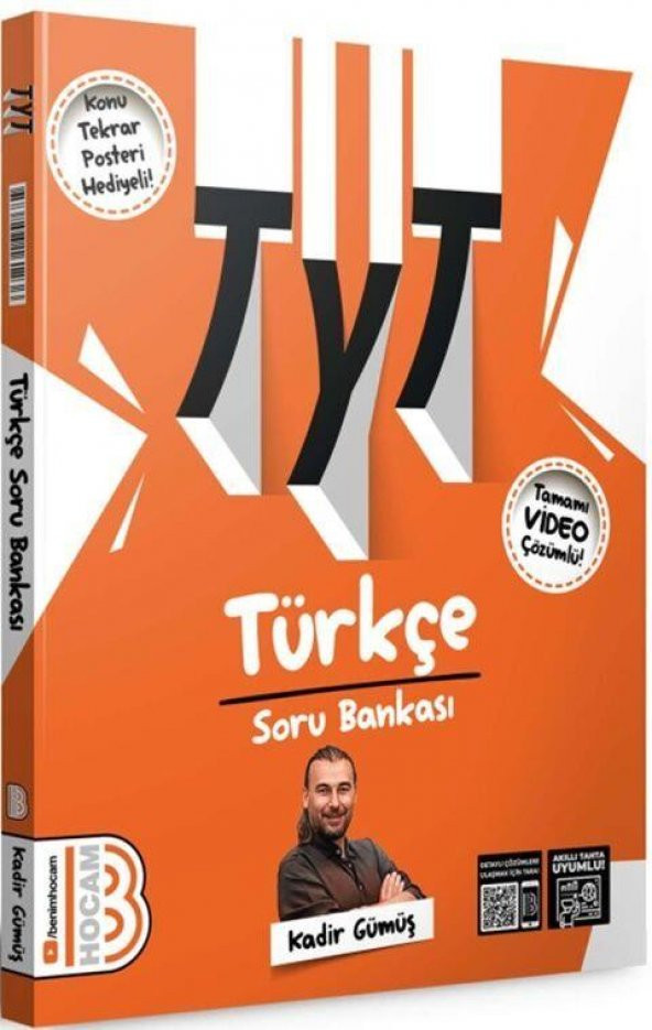 2024 TYT Türkçe Soru Bankası Benim Hocam