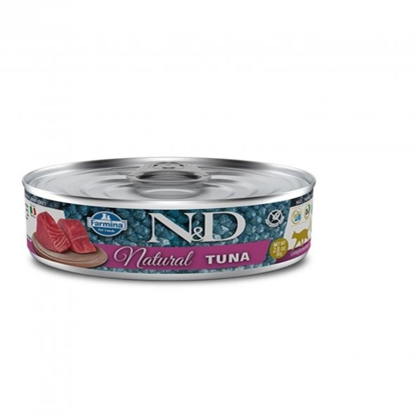 N&D Natural Tuna 80gr Yaş Kedi Maması