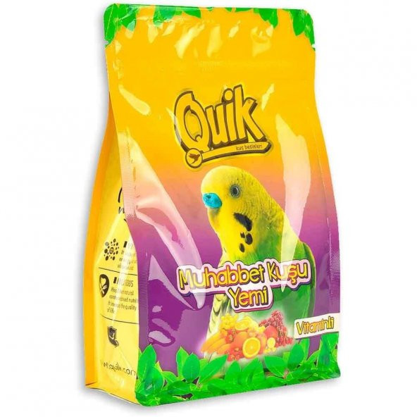 Quik Vitaminli Muhabbet Kuşu Yemi 400gr