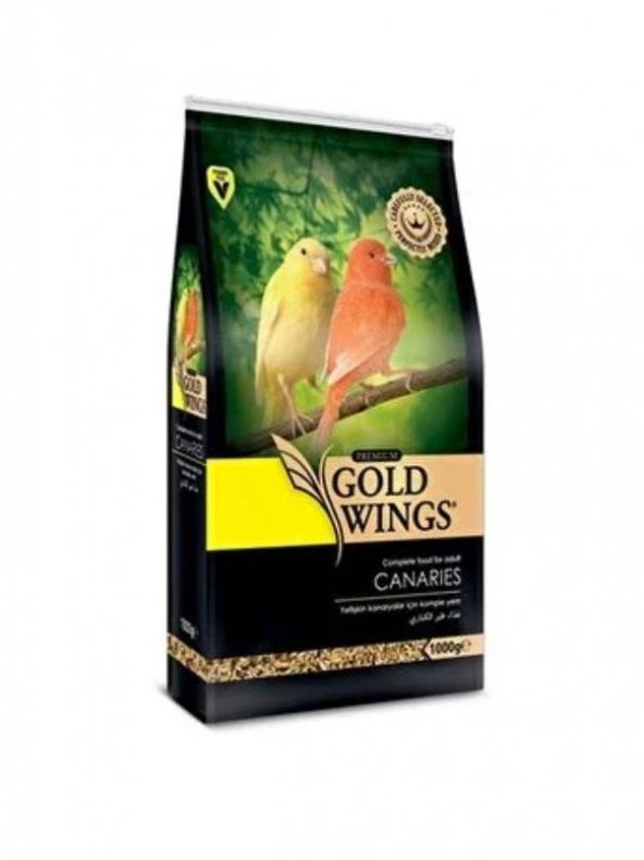 Gold Wings Premium Vitaminli Kanarya Yemi 1 kg