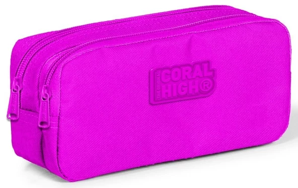 Coral High Kids Pembe 3'lü Okul Çanta Seti - Kız Çocuk İlkokul Çanta Takımı - Resim 4