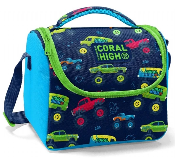 Coral High İlkokul Okul Sırt Çantası ve Beslenme Çantası Seti Off Road Erkek Çocuk - 4