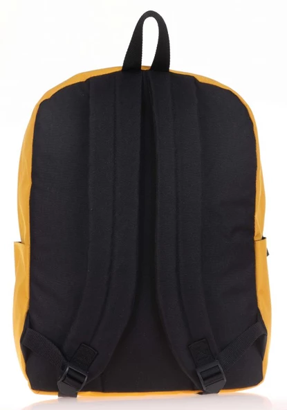 Kaukko Full Pocket Okul ve Günlük Sırt Çantası - Sarı - Resim 2