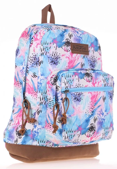 Kaukko Safari Okul ve Günlük Sırt Çantası - Sea Shells - Kız - Ortaokul ve Lise ürün görseli