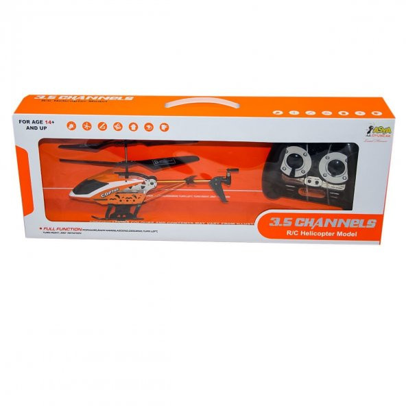 20347-LH-1204 Uzaktan Kumandalı Helikopter - Asya Oyuncak
